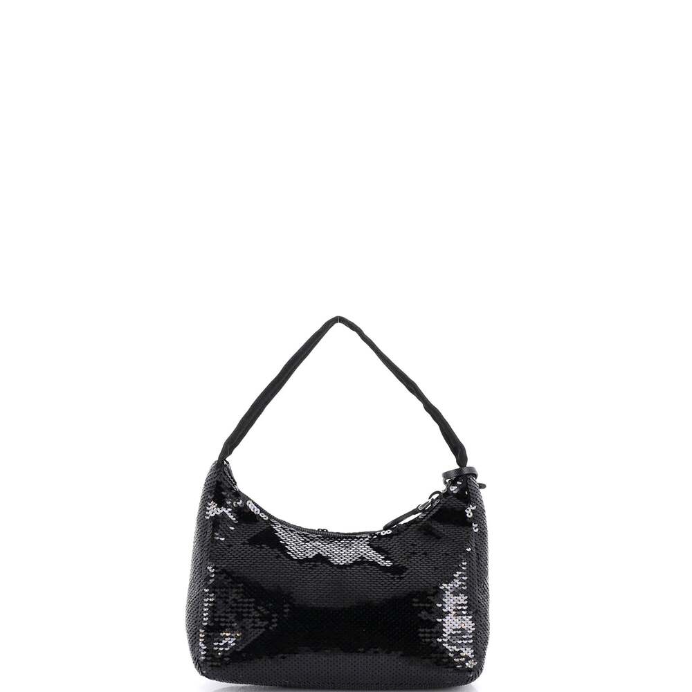 Prada Re-Edition Hobo Sequins Mini #237879P22B - Picture 3 of 6